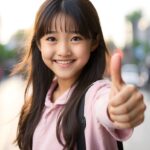 ai generated, girl, thumbs up-8571873.jpg